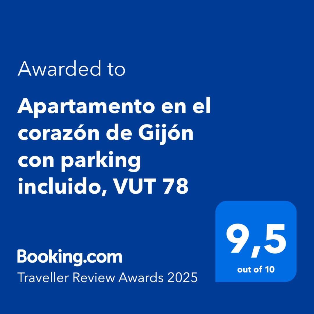 Apartamento En El Corazon De Gijon Con Parking Incluido, Vut 78 Esterno foto